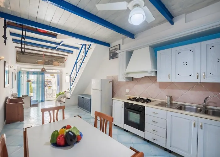 Semesterbostad Casa Sottorar - Loft Open Space In Corricella Procida